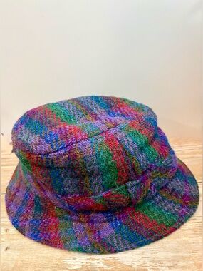 Vintage Millars Connemara Irish Tweed Wool Bucket Hat XL